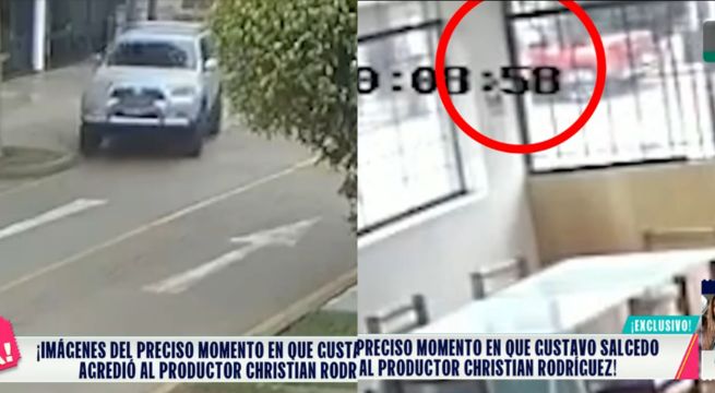 Nuevas imágenes de la agresión a Christian Rodríguez por parte de Gustavo Salcedo