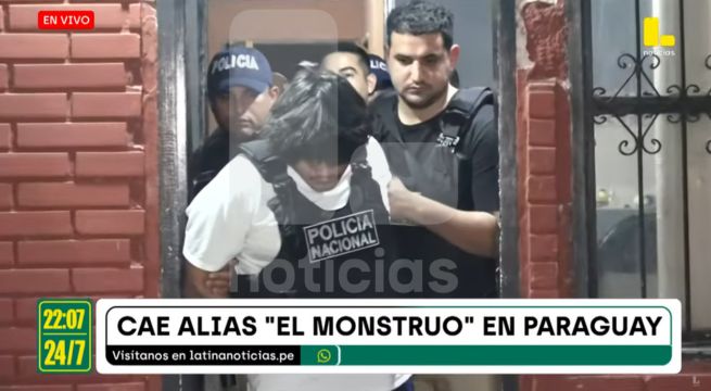 Así fue el traslado de 'El Monstruo' tras su detención en Paraguay | VIDEO
