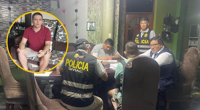 Ex gobernador regional es detenido junto a 7 de sus funcionarios por presunta red de corrupción