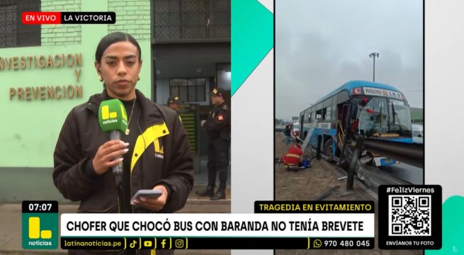 Papeletas y sin licencia de conducir: más detalles y faltas del accidente en vía Evitamiento