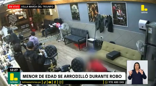 Villa María del Triunfo: delincuentes ingresan a barbería y roban 10 mil soles en equipos