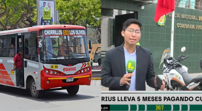 Empresa 'Aquarius' sigue siendo extorsionada pese a pagar cupos hace 5 meses