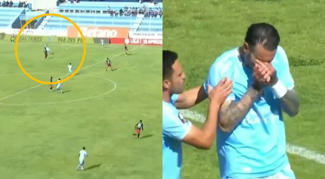 Gustavo Dulanto y el golazo que anotó desde antes de la media cancha a UTC | VIDEO