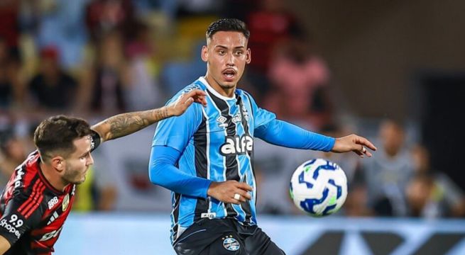 Erick Noriega es elogiado por la prensa brasileña tras su debut con Gremio