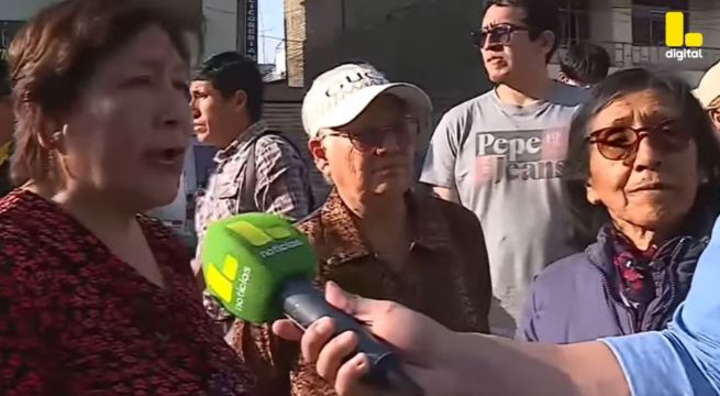 Ate: vecinos rechazan retiro de rejas y cuestionan a alcalde