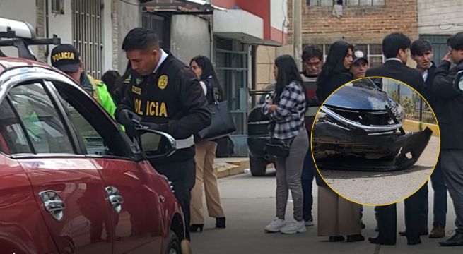 Hombre conducía herido por puñaladas, chocó con autos y murió camino al hospital