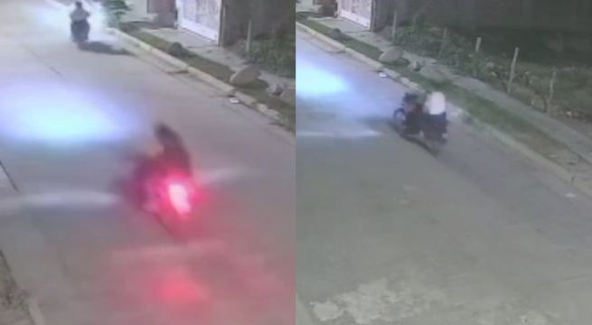 Jaén: sicarios en moto asesinaron a suboficial de la policía | VIDEO