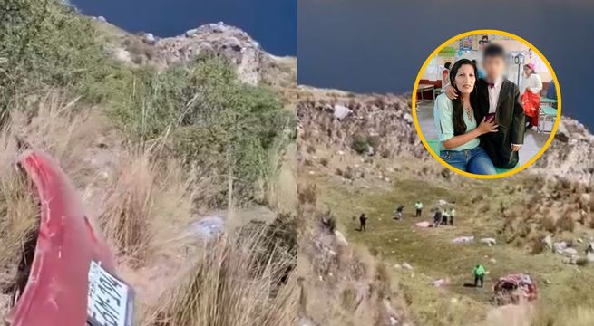Áncash: Fatal accidente acaba con la vida de una madre y su hijo de 8 años | VIDEO