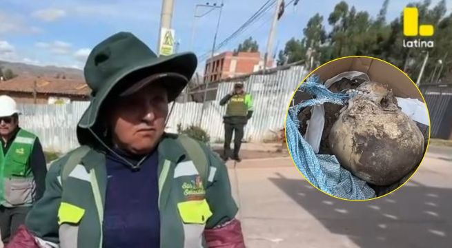 Cusco: hallan presunta momia prehispánica tirada en la basura