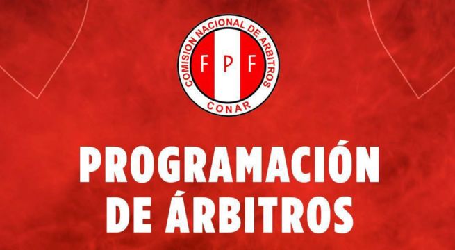 Conar cambia de árbitros en los partidos de Universitario, Alianza y Melgar por esta razón