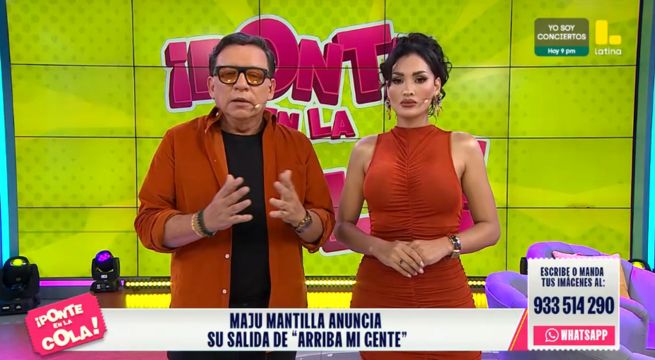 Ricardo Rondón defiende a Maju Mantilla tras su salida de 'Arriba Mi Gente'