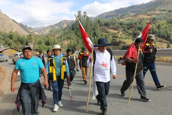 Alcalde de Pataz sobre marcha de sacrificio: 