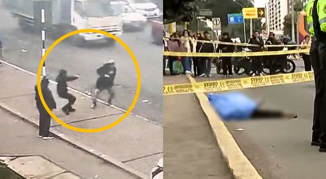 Cámara de seguridad capta tiroteo que dejó un muerto y dos heridos en Callao