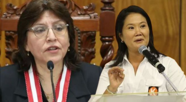 Fiscal Delia Espinoza pide cancelar la inscripción del partido de Keiko Fujimori