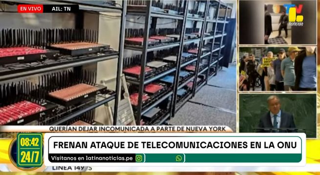 EE. UU. frena ataque de telecomunicaciones antes de Asamblea de la ONU