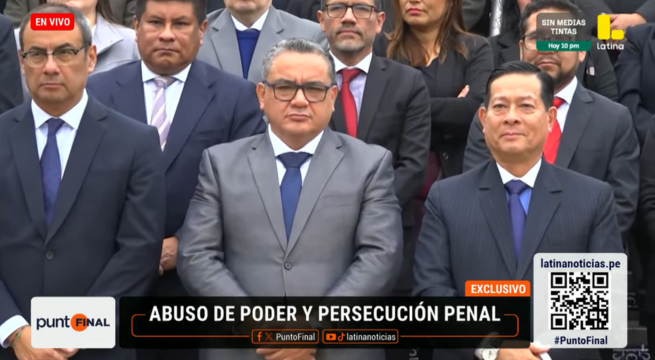 Fiscalía abre investigación contra Mónica Delta y periodistas de Punto Final tras denuncia del ministro Santiváñez