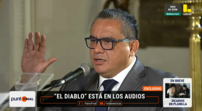 Nuevos audios atribuidos a Santiváñez revelan presunto favorecimiento a 