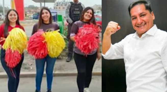 Alcalde de Comas es denunciado por obligar a trabajadoras a convertirse en “porristas” de Somos Perú