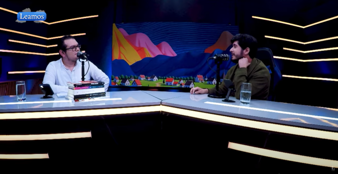 Gianfranco Hereña en Leamos: “Prefiero hacer pensar, aunque me gane enemigos”