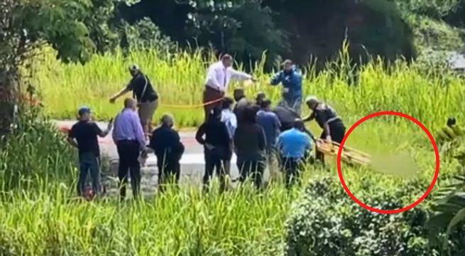 Hallan cuerpo en estado de descomposición en plena carretera