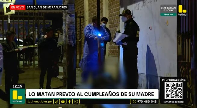 Hombre viaja para celebrar el cumpleaños de su mamá y lo matan a balazos