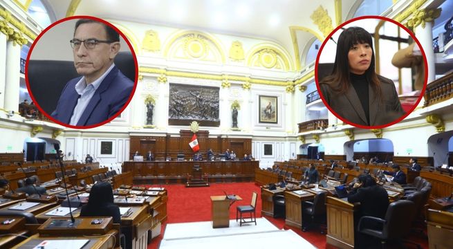 Comisión Permanente verá HOY denuncias contra Martín Vizcarra y Betssy Chávez