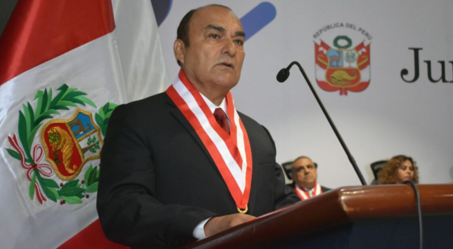 Pleno de la JNJ ratificó como su presidente a Gino Ríos tras evaluar pedido de vacancia