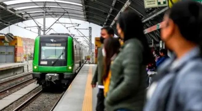 Línea 1 del Metro de Lima emite comunicado tras demoras en el servicio de tren