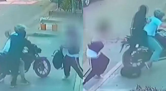 Escolar de 12 años se enfrenta a raqueteros que le robaron su celular en Los Olivos