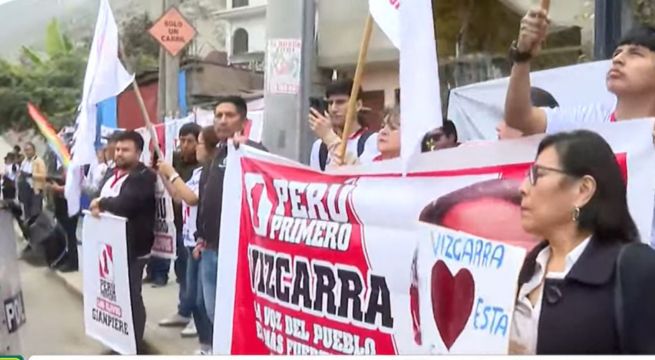 Perú Primero rechaza sentencia contra Martín Vizcarra y denuncia persecución política