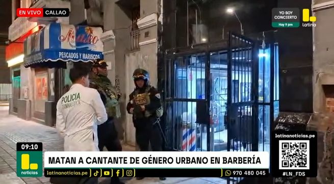 Callao: matan a balazos a cantante urbano Franco Danós en barbería