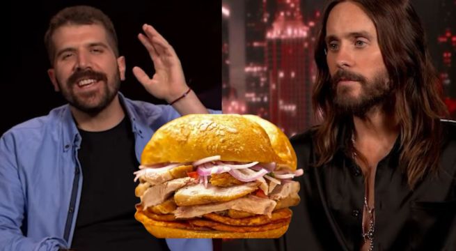 La reacción inesperada de Jared Leto al descubrir el pan con chicharrón gracias a José Peláez