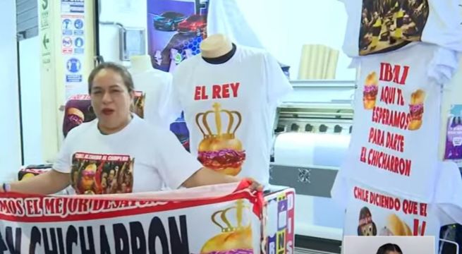 Comerciantes de Gamarra lanzan polos divertidos para alentar a Perú en el Mundial de Ibai