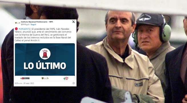 INPE anunció que reclusos de la Base Naval pasarán a Ancón II tras fin de convenio con la Marina de Guerra