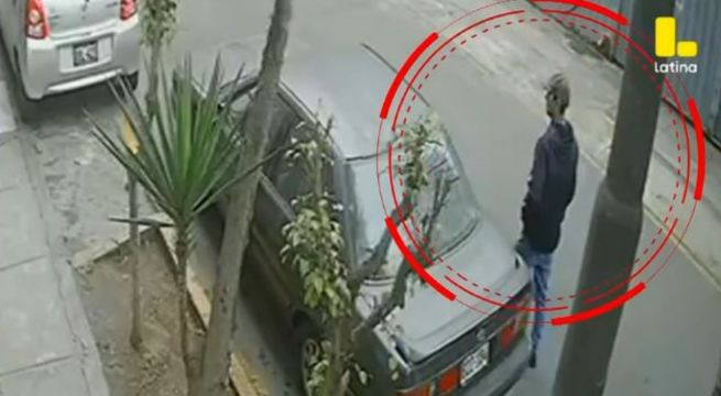 Cercado de Lima: delincuente roba auto en solo 15 minutos en Santa Beatriz