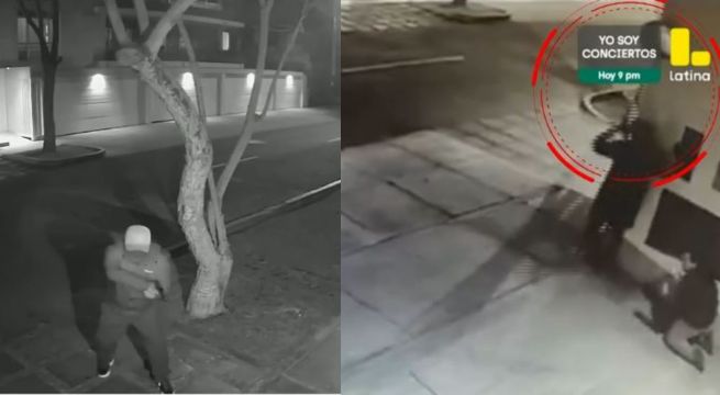 San Isidro: cámaras graban momento en que delincuentes encañonan a seis jóvenes