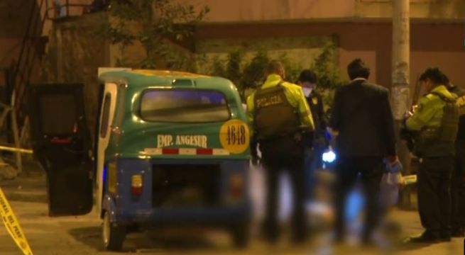 Villa El Salvador: sicarios acribillan a mototaxista por dejar de pagar cupo durante una semana