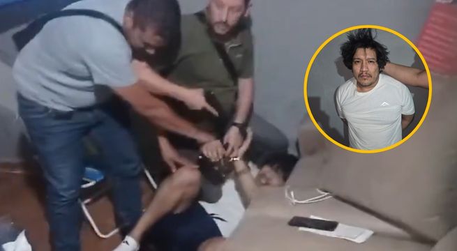 Momento exacto de la captura de 'El Monstruo' en Paraguay | VIDEO