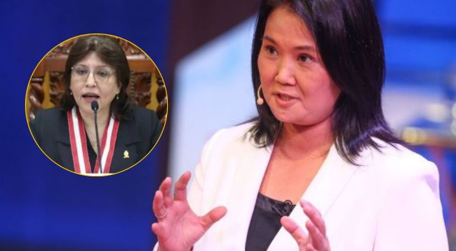 Keiko responde a pedido de cancelación de Fuerza Popular