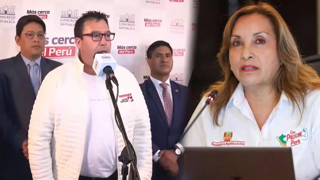 Acción Popular anunció que votará a favor de la vacancia de Dina Boluarte
