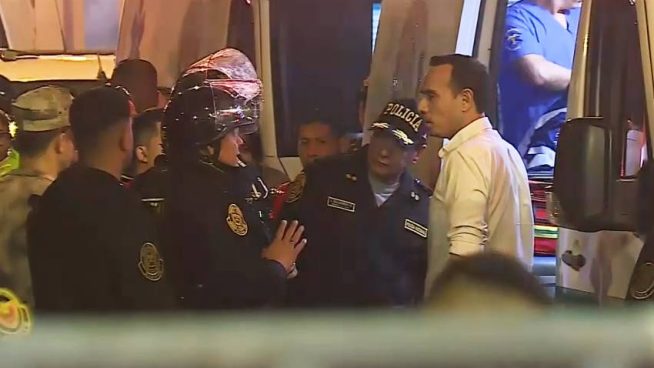 José Jerí visitó a policías heridos durante protestas en el Centro de Lima | VIDEO
