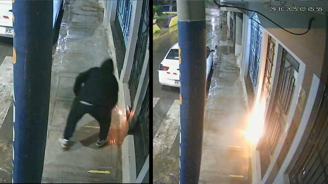 Detonan explosivo en vivienda que funciona como agente bancario