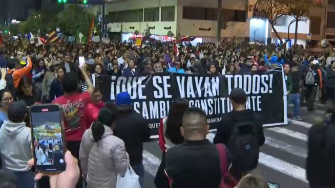 Defensoría del Pueblo confirma un fallecido durante las protestas en el Centro de Lima