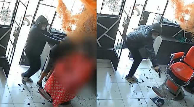 Ancón: matan a balazos a joven mientras se cortaba el cabello | VIDEO