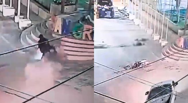 Arequipa: adolescente muere en trágico accidente de moto