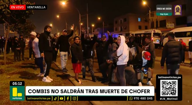 Asesinato de chofer en av. Néstor Gambetta desata protestas en Ventanilla