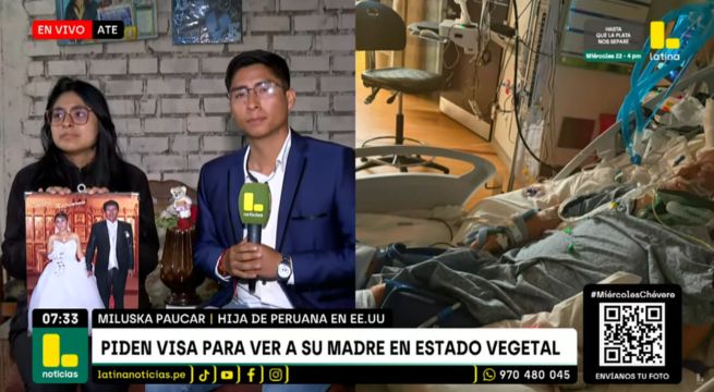 Chef peruana que trabajó en Disney queda en estado vegetal: familia pide visa humanitaria