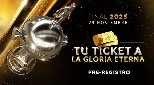 Salió el pre-registro para venta de entradas de la final de Copa Libertadores: así puedes hacerlo