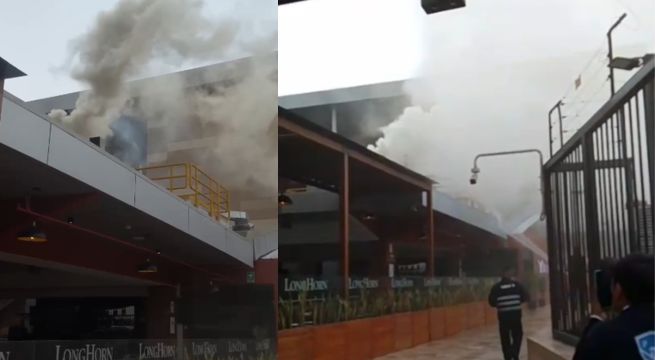 Incendio dentro de restaurante del Real Plaza Centro Cívico | VIDEO