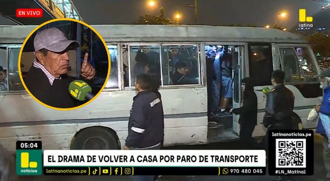Precios altos y falta de carros: el drama de volver a casa tras el paro